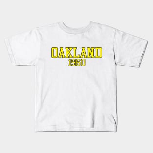 Oakland 1960 (variant) Kids T-Shirt